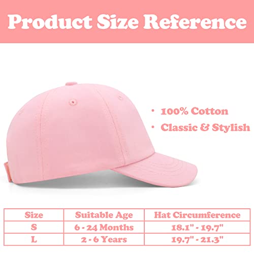 Sarfel Baby Baseball Cap Infant Baseball Cap Baby Girl Hat Toddler Girl Hat Toddler Hat Infant Hat Toddler Cap Baby Cap Girl Pink #TOP5