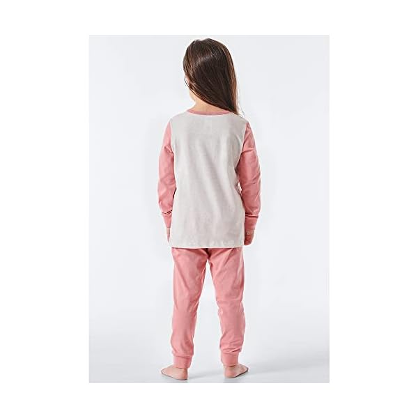 Schiesser Mädchen Schlafanzug Lang – Einhorn, Sterne, Dots, Waldmotive und Hexen – Organic Cotton Pyjamaset – Bild 4