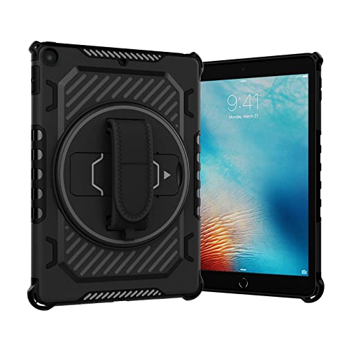 Coque antichoc iPad Pro 9.7 avec béquille et bandoulière de transport