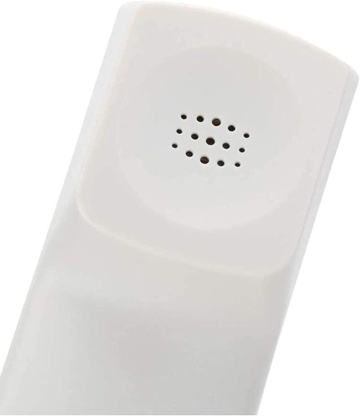 Home Telephone Fixed Telephone with Identification Alarm Clock White Abs Material