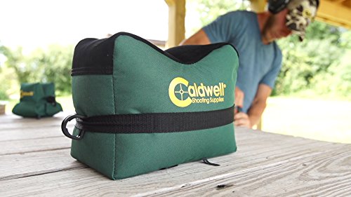 Caldwell Deadshot Boxed Combo (Front & Rear Bag) - Unfilled , Green/Black, 10" X 8" X 6" #TOP5