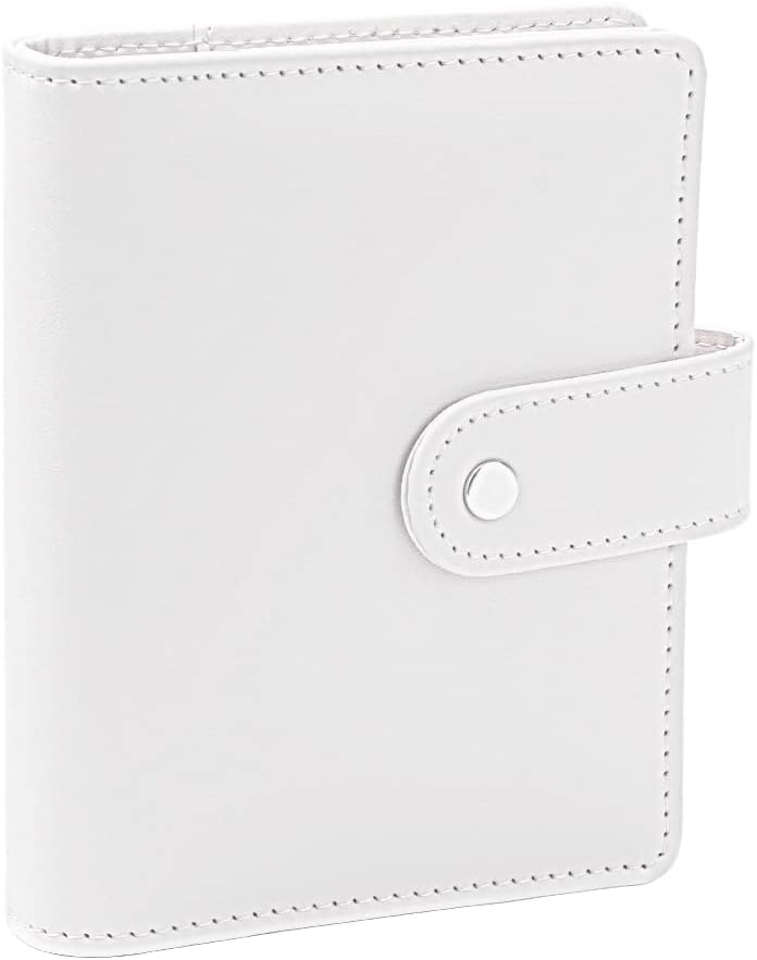 Amazon.co.jp ホワイトA7バインダーカバー マカロンカラー PUレザー 予算バインダー プランナーオーガナイザー 6リング