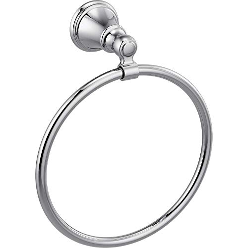 Delta Faucet 73246 Woodhurst Wall Mounted Towel Ring In Polished Chrome, Bath Accessories #TOP7