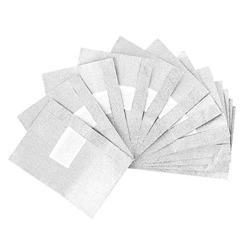 Mylee 100pz Fogli di Alluminio con Salvietta per