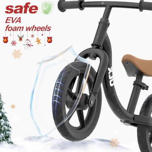 Xjd Toddler Balance Bike 2 Year Old, 12 Inch No Pedal Bicycle For Girls Boys Ages 18 Months To 5 Years Old Toddler Training Push Bike Adjustable Seat thumb #4