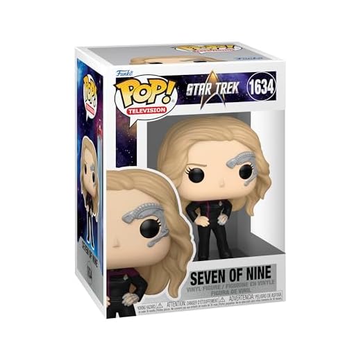 Funko Pop! TV: ST Picard - Seven of Nine - Star Trek Picard - Figura de Vinilo Coleccionable - Idea de Regalo- Mercancia Oficial - Juguetes para Niños y Adultos - TV Fans - Muñeco para Coleccionistas