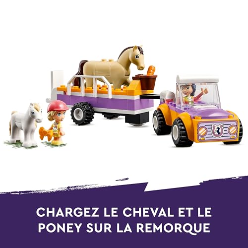 Lego Friends La Remorque Du Cheval Et Du Poney 42634 Lego - vue 6