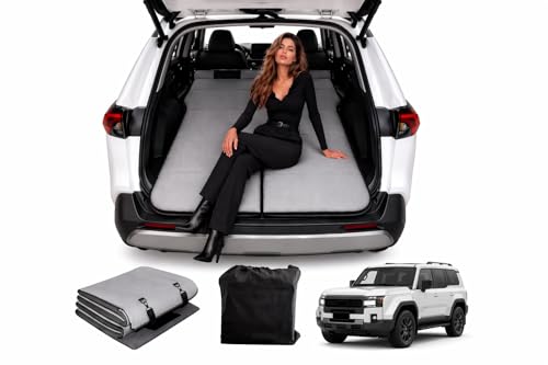 MGRFTOX Car Mattress for Toyota Corolla Cross 2023-2025 Non-Inflatable Car Camping Mattress, Foldable Trunk Sleeping Pad with Split Design, Portable Car Bed for Road Trips, Camping, Travel