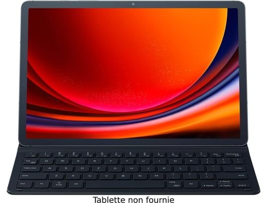 GALAXY TAB S9 BOOK COVER KEYBOARD SLIM (WITHOUT TOUCH PAD : Amazon 