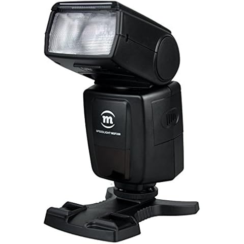 Maxsimafoto - MSF330 hochwertig Speedlite Blitzgerät für Canon Nikon Panasonic Olympus Fujifilm Pentax Sigma Minolta Leica und andere SLR Digital SLR Film SLR Kameras und Digitalkameras Cover