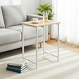 mesa lateral mobly Diseño compacto y funcional: Gracias a sus medidas de 40x30x50 cm, esta mesa auxiliar se adapta fácilmente a espacios reducidos como dormitorios, salones o entradas, ofreciendo una superficie práctica sin ocupar demasiado espacio.