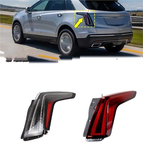Feu arrière pour Cadillac XT5 2020-2022 gauche noir complet - 2