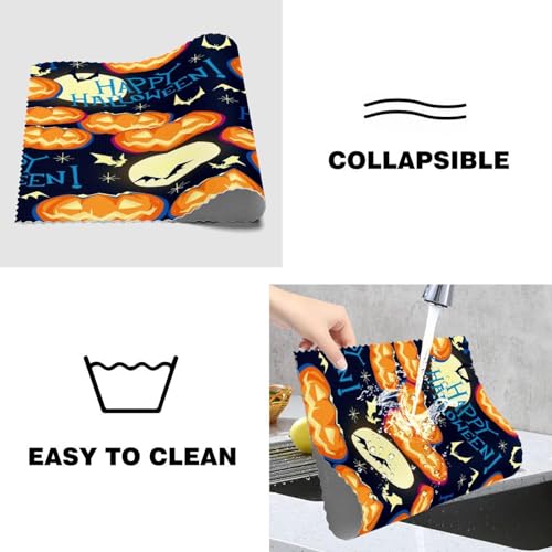 Set de table citrouille pleine lune 30x45cm résistant chaleur