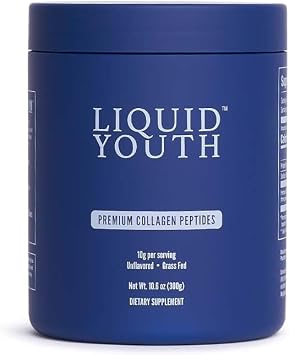 Collagen Peptides Powder for Women & Men - Type I & III Premium Grass-fed Bovine, Hydrolyzed Collagen, Promotes Hair Growth, Skin, Nail, Bone & Joint Health - Unflavored, 30 Servings