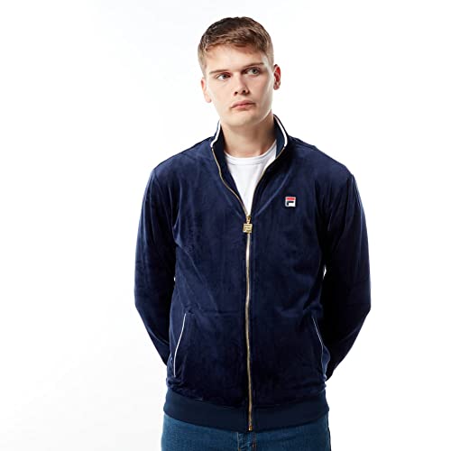 Fila Men's Irving Track Jacket, Blue, L #TOP1