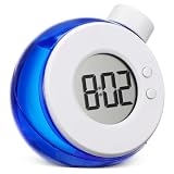 WOFASHPURET Wasserenergieuhr Aus Magnesium Aluminium Metall Led Anzeige Ohne Batterie Für Büro Und...