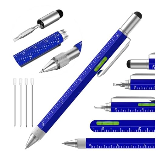 Pen Gifts for Men Women, Huhoo Cool Gadgets Tools Multi Tech Pen for Men, Personalized Gifts for Dad or Him, Funny Gift for Christmas, Father's Day, Valentines or Birthdays