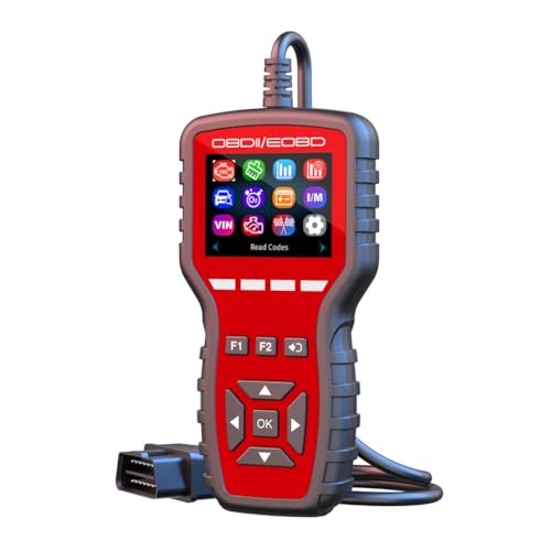 Herramienta de diagnóstico OBD2 multilingüe con prueba de sensor O2