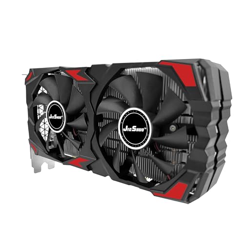 JIESHUO AMD RX 580 8GB GPUOtBbNXJ[h fAt@t 256bit DP/HDMI PCI Express 3.0 16X fXNgbvRs[^ OtBbNXJ[h Q[~OPCp