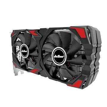 JIESHUO Placa gráfica para computador desktop AMD RX 580 8GB GPU 256bit 8Gbps DP/HDMI PCI Express 3.0 16X para PC de jogos (RX 580 8G)