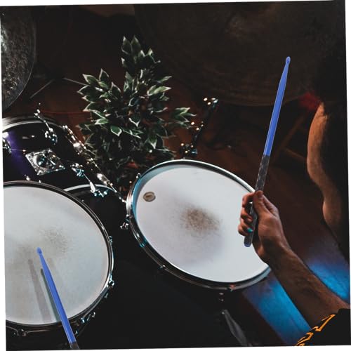 Juego de 3 pares de baquetas de nailon para práctica y percusión miniatura 5