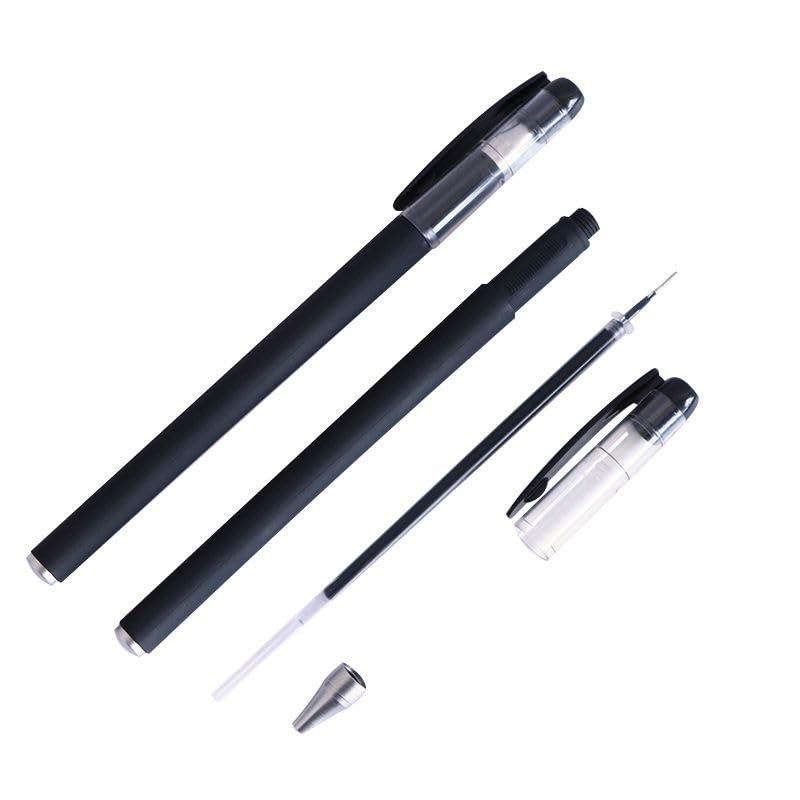 Bolígrafos Gel En Forma De Piruleta Negro Pack 2 miniatura 6