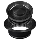 Transitional 304 Stainless Steel Sink Strainers & Disposal Flanges (Gunmetal Black)