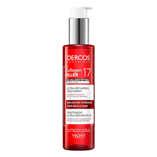 Dercos Collagen Peptide 17 Ultra-Repairing Treatment,...
