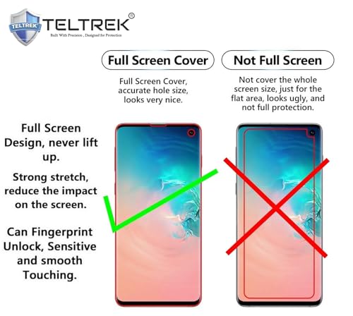 Image of Front & Back Screen Guard Compatible With Infinix Zero 40 5G, Front TPU Edge to Edge HydroGel TPU Screen Protector & Back Matte Back Skin Combo, Not a Tempered Glass