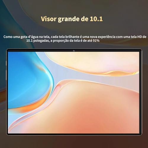 Tablet X95 Pro,8GB RAM,256GB ROM,Dual-SIM,Tela Imersiva de 10.1', Câmera Traseira 32MP, Câmera fron