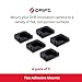 Drift Flat Adhesive Mounts x 5 - Great to have extra flat mounts to capture different shots