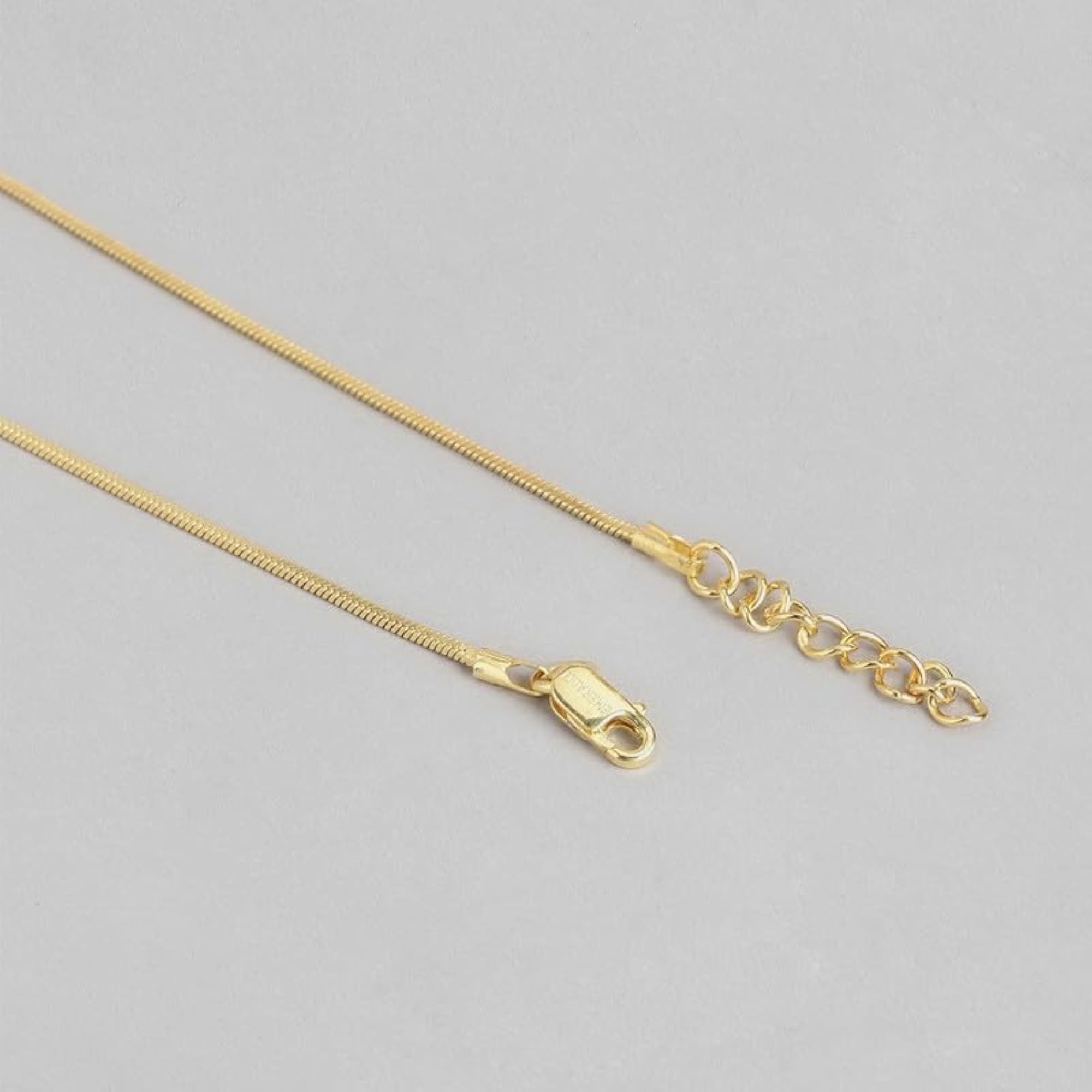 925 Sterling Silver Plated Solid Anklet (Single)