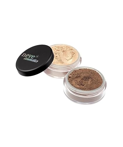 Neve Cosmetics Ombraluce duo contouring minerale Polvere trasparente illuminante 4 gr e Terra opaca neutra 4 gr Vegan