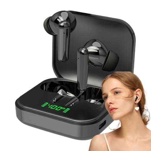 Auriculares inalámbricos de ruido con dispositivo de larga duración e intrauditivos 5