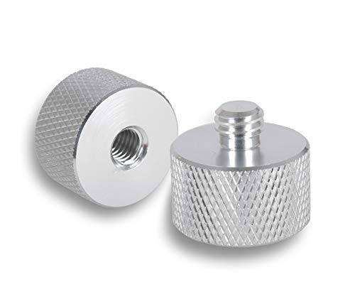 Photecs® Gewindeadapter M8 Innen zu UNC 3/8"-16 Außen, Adapter/Konverter metrisch zu Zoll-Gewinde Cover