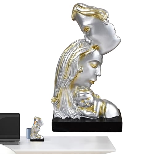 Statue de couple décorative idéale pour bibliothèque et bureau - 2