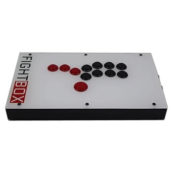 FightBox F1-PS5 All Button Leverless Arcade Fight Stick Game Controller Compatible With PC/PS3/PS4/PS5