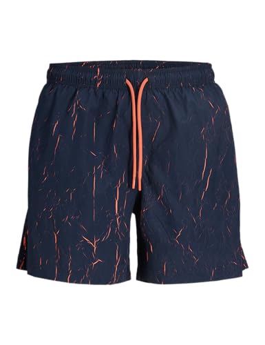 Pantalones cortos de natación Jack & Jones Jpstkauai Rift para hombre en color liso
