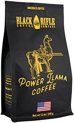 Black Rifle Coffee Company Ground (Power Llama (Light Roast), 12 Ounce)