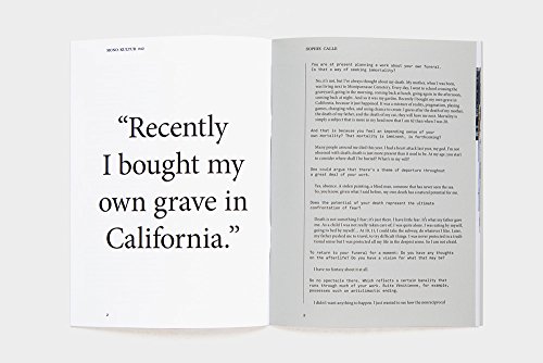 Monokultur No.42 Sophie Calle