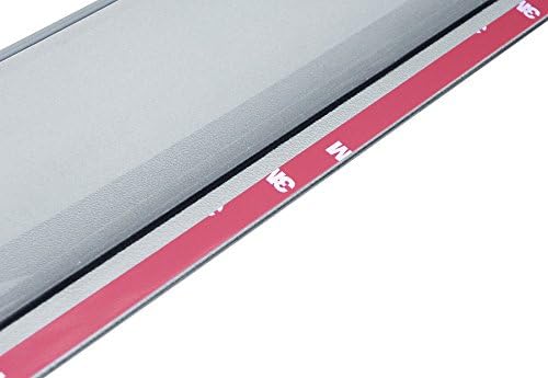 WellVisors Window Visors Wind Deflectors Compatible with Toyota 2001-2005 RAV4 Premium Series Rain Guards 3-847TY012