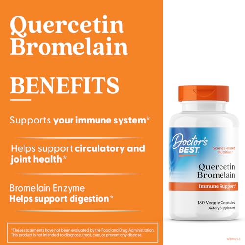 Doctor's Best Quercetin Bromelain Supplement
