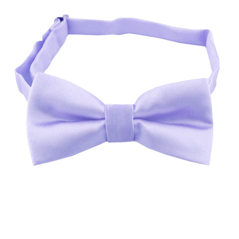 Texture Ties Lavender Lilac Boys Bow Tie
