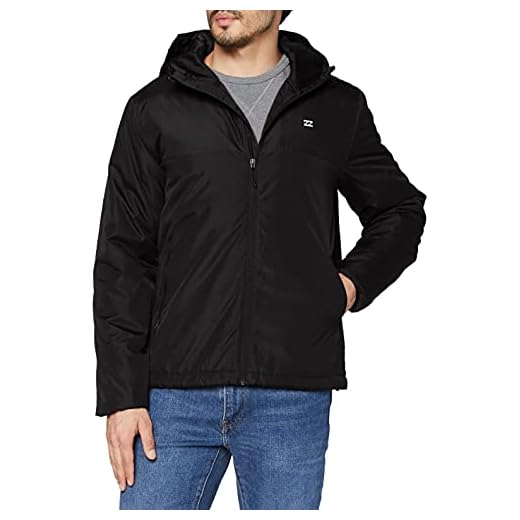 BILLABONG Bus Stop Jacket Chaqueta Deportiva, Negro (Black 19), One Size (Tamaño del Fabricante: S) para Hombre