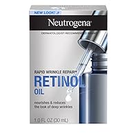 Neutrogena Rapid Wrinkle Repair Retinol Anti Ageing Oil Face Serum 30mL|Fights fine lines, dullness, wrinkles & dark spots| Nourish & replenish for radiant looking skin|Suitable for dry skin