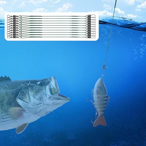 30 varillas guía de acero inoxidable para línea de pesca miniatura 5