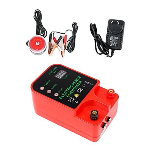 LOOM TREE® Electric Fence Energizer Lcd Display High Voltage...