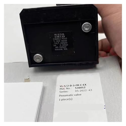 Vanne de commande pneumatique VL-5/2-D-3-FR-C-EX pour circuit industriel