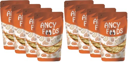 Image of Ancy Foods Dried Fruits Nuts And Seeds (Afghani Anjeer /Figs, 1000G (4X250Gm)) (Pack of 2)