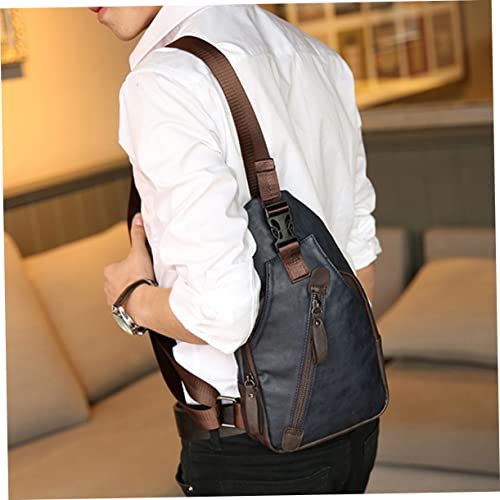Bolso de pecho cruzado y ligero para hombre GALPADA resistente 4
